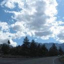 Hwy. 120, heading back to camp